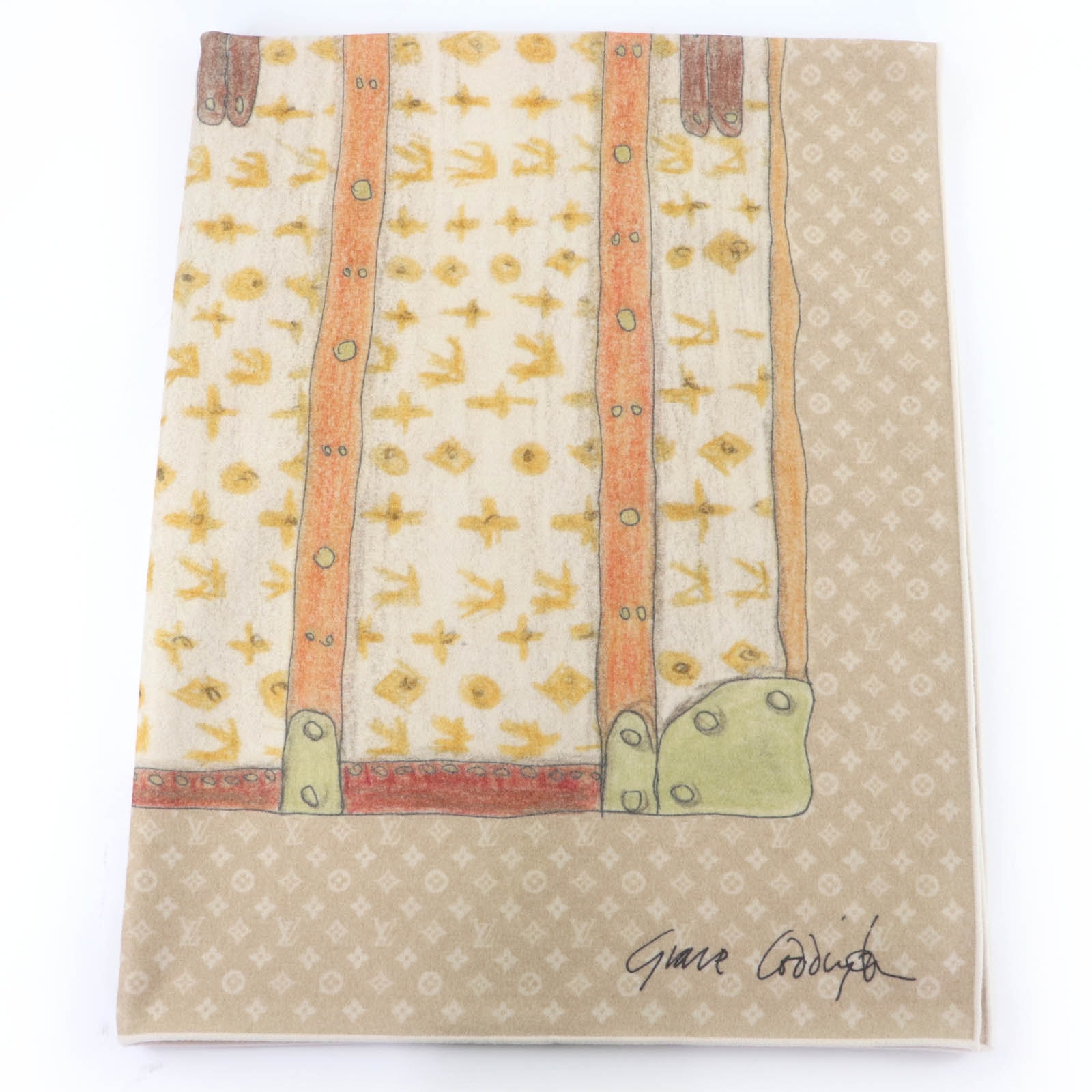 極美品 ルイヴィトン ブランケット・トランク トラベル ウィズ M96947