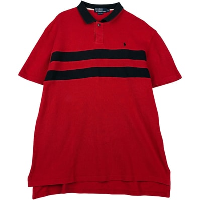 古着 ラルフローレン Ralph Lauren POLO by Ralph Lauren 半袖 ポロシャツ メンズXL相当/eaa622970