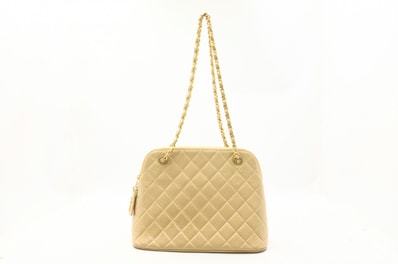 シャネル マトラッセ ヴィンテージ チェーンショルダーバッグ