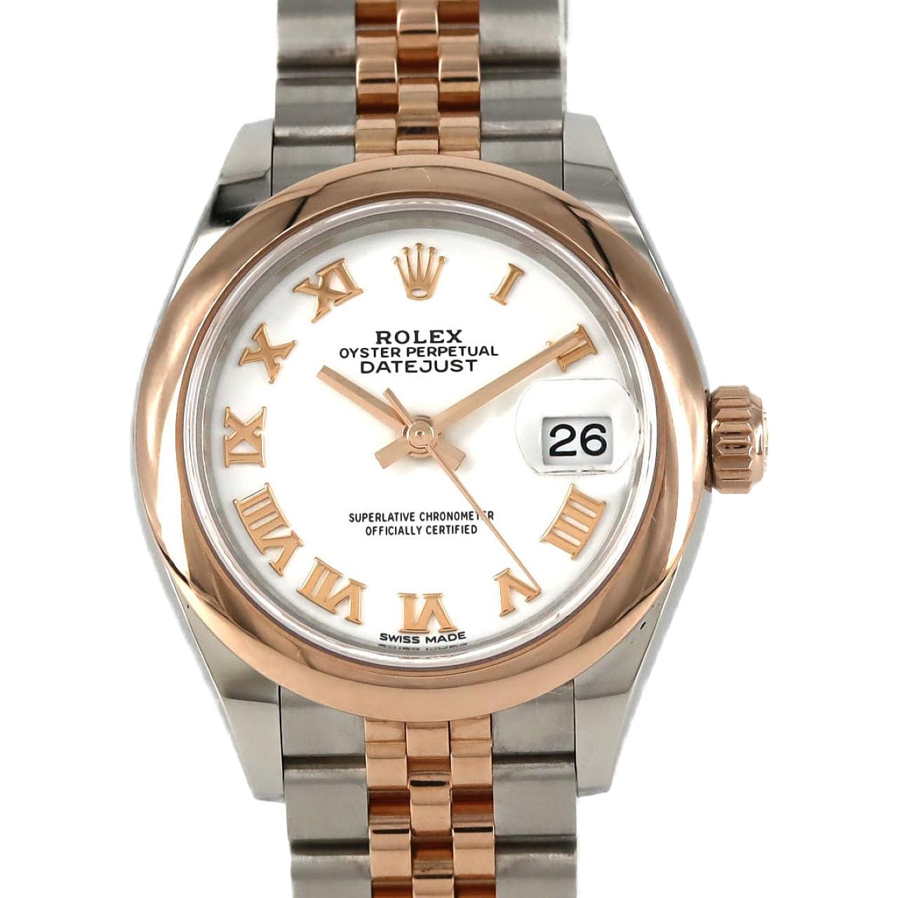 ロレックス デイトジャスト 279161・5 SSxPG 自動巻 ランダム番