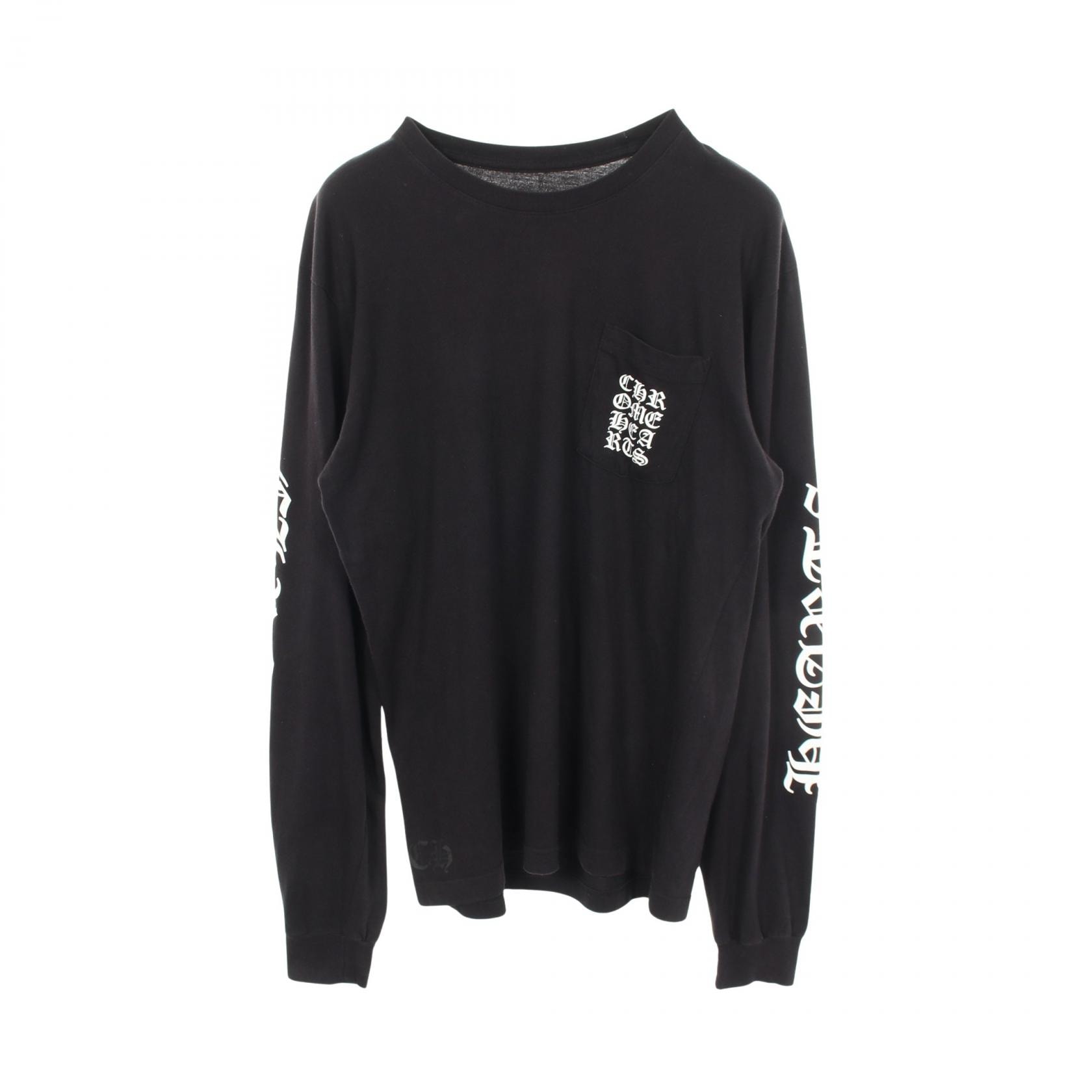 Chrome Hearts Vertical L/S T-Shirt "Black"