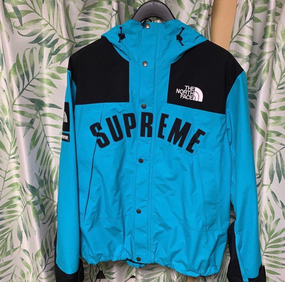 Supreme x The North Face Arc Logo Mountain Parka "Blue"