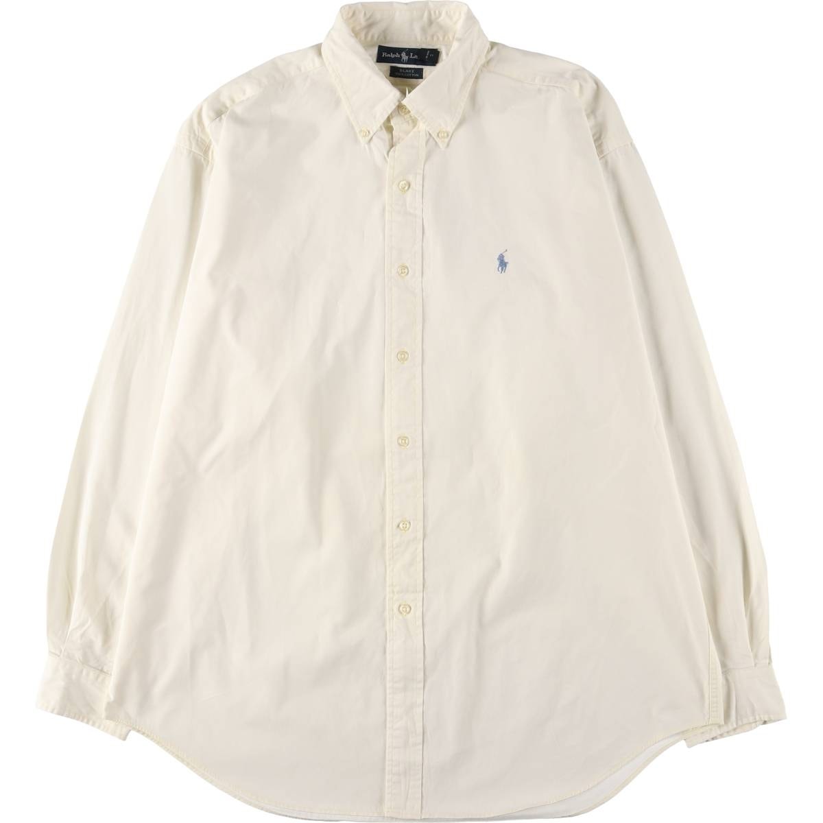 古着 ラルフローレン Ralph Lauren BLAKE 長袖 ボタンダウンシャツ メンズL相当/eaa537565