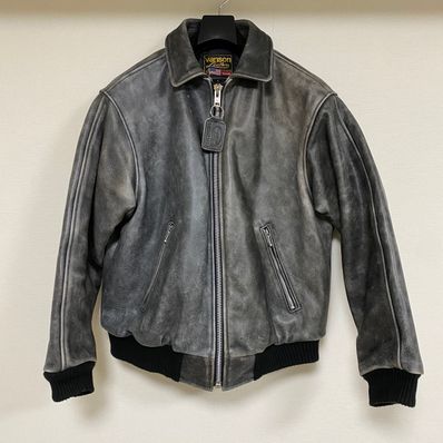 Supreme/Vanson Worn Leather Jacket 20FW