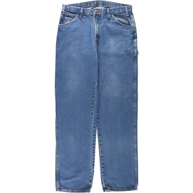 古着 ディッキーズ Dickies デニムペインターパンツ メンズw33相当/eaa665347