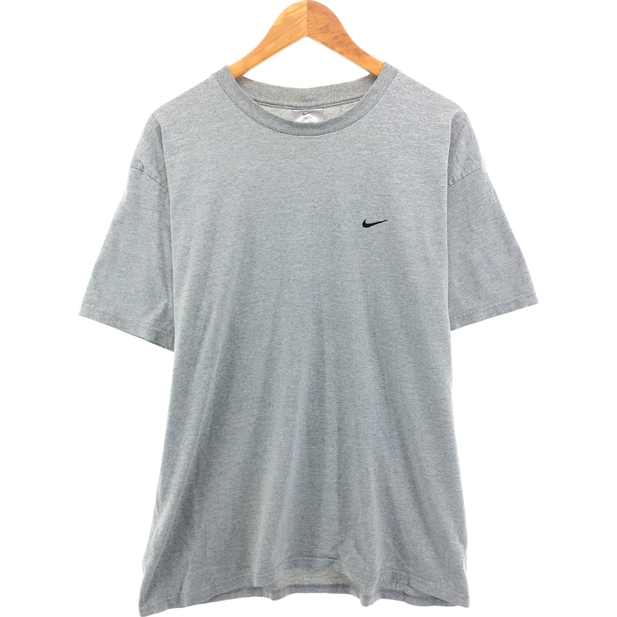 古着 00年代 ナイキ NIKE ロゴ刺繍 ワンポイントロゴTシャツ メンズL相当/eaa561450