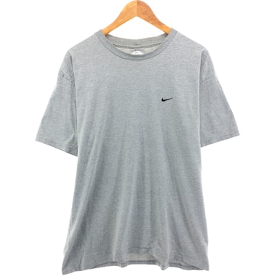 古着 00年代 ナイキ NIKE ロゴ刺繍 ワンポイントロゴTシャツ メンズL相当/eaa561450