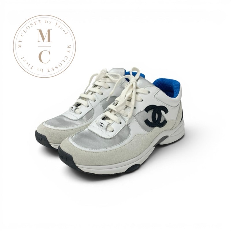 C (やや傷や汚れあり)】シャネル CHANEL スニーカー 靴 シューズ