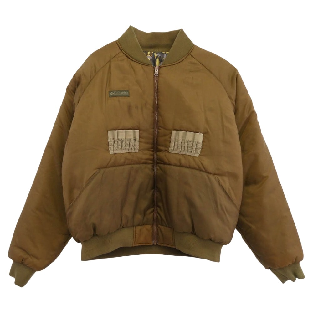 Columbia コロンビア ジャケット HM4110 リバーシブル 中綿 ハンティング ジャケット ブラウン系 XL【中古】