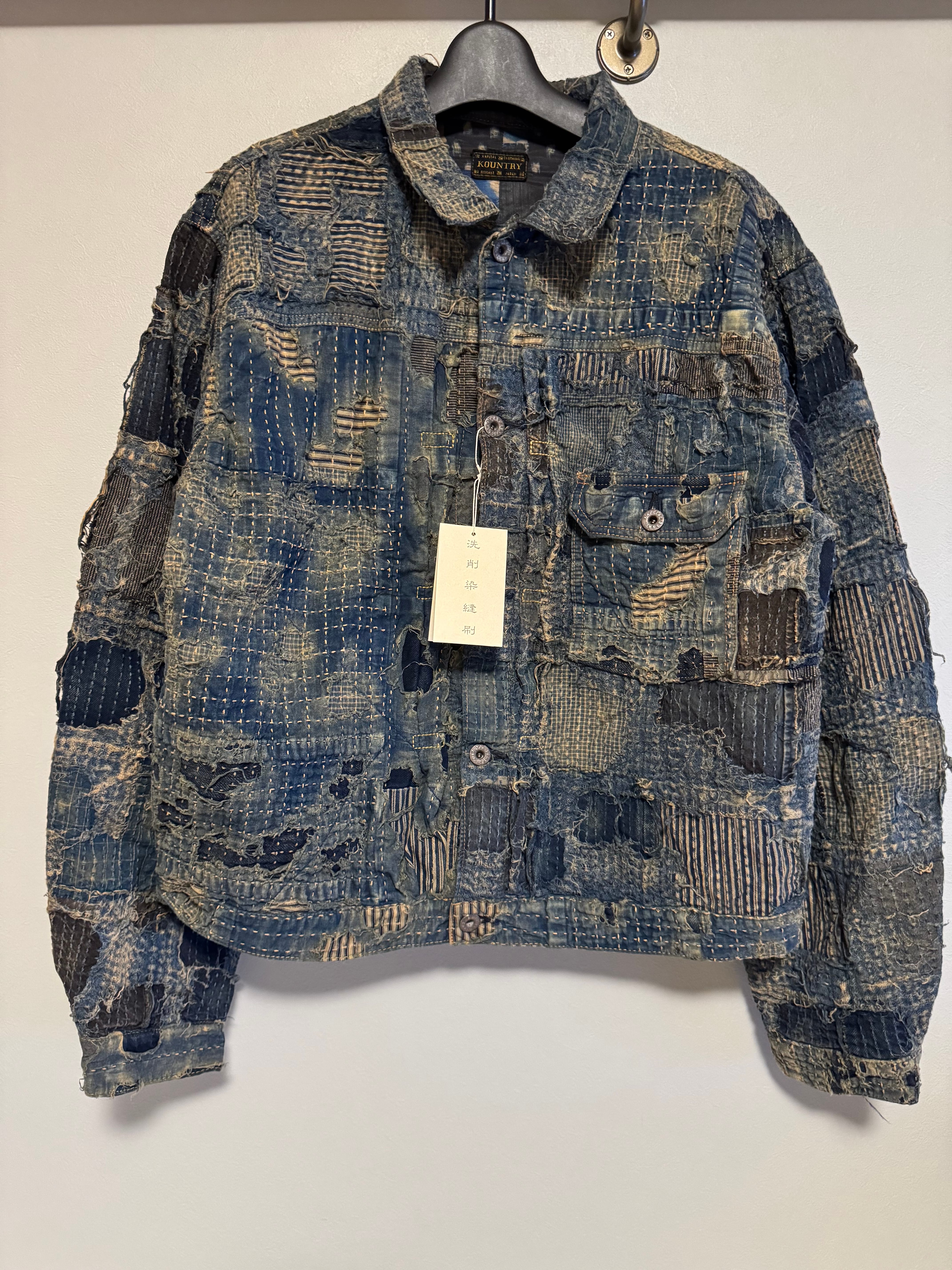 KAPITAL BORO SPRING 1ST JKT "Denim"