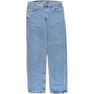古着 00年代 リーバイス Levi's 505-4891 REGULAR FIT STRAIGHT LEG テーパードデニムパンツ USA製 メンズw33相当/eaa480532