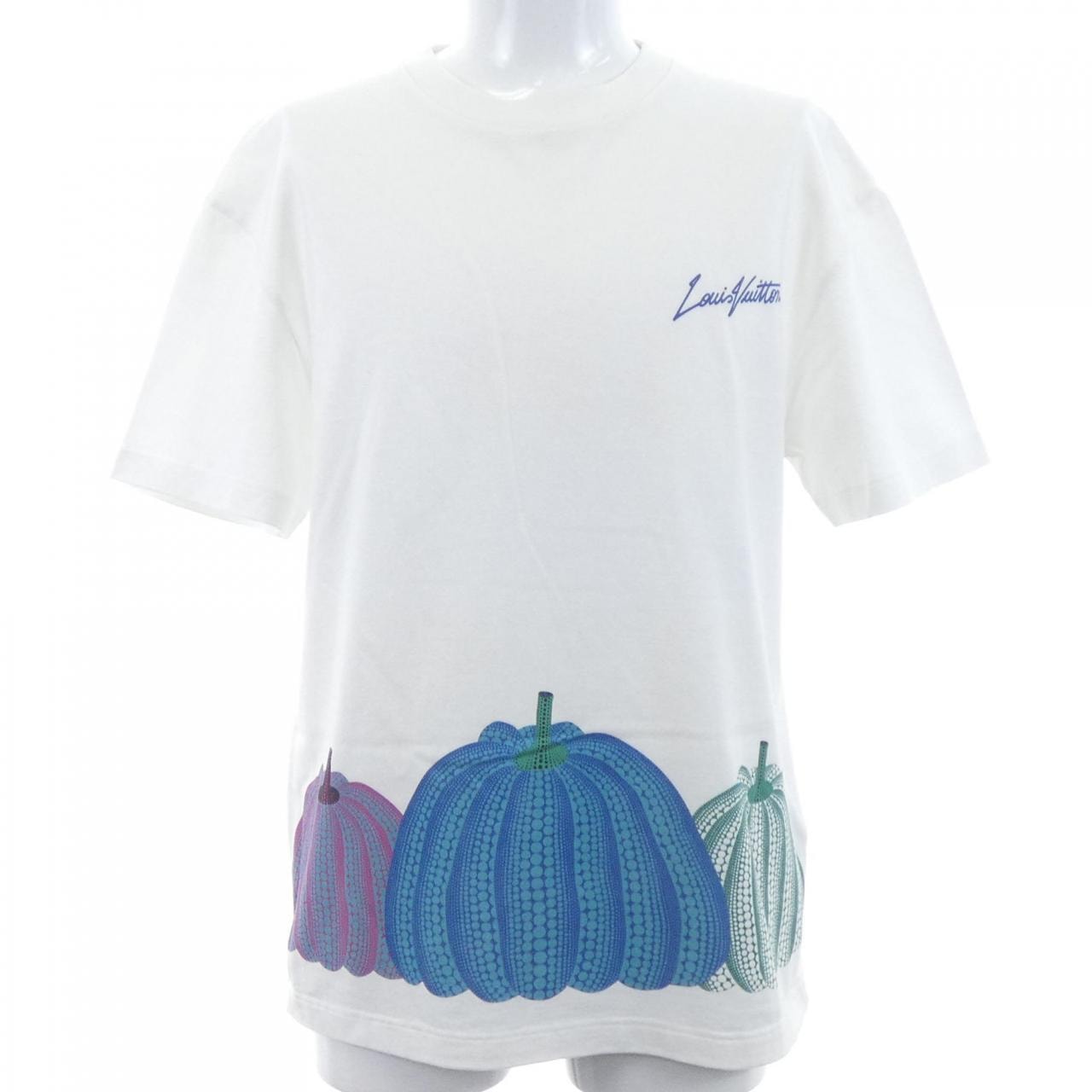 ルイヴィトン LOUIS VUITTON LV×YK パンプキンプリントTシャツ HOY25WNPG 草間彌生 Tシャツ