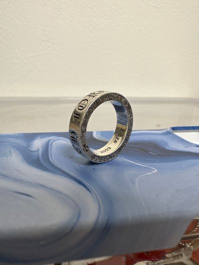 Chrome Hearts Spacer Ring 6mm Fuck You "Silver"