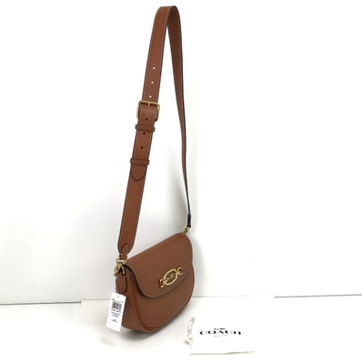 COACH コーチ ショルダーバッグ ハーレーショルダー CM705 ブラウン