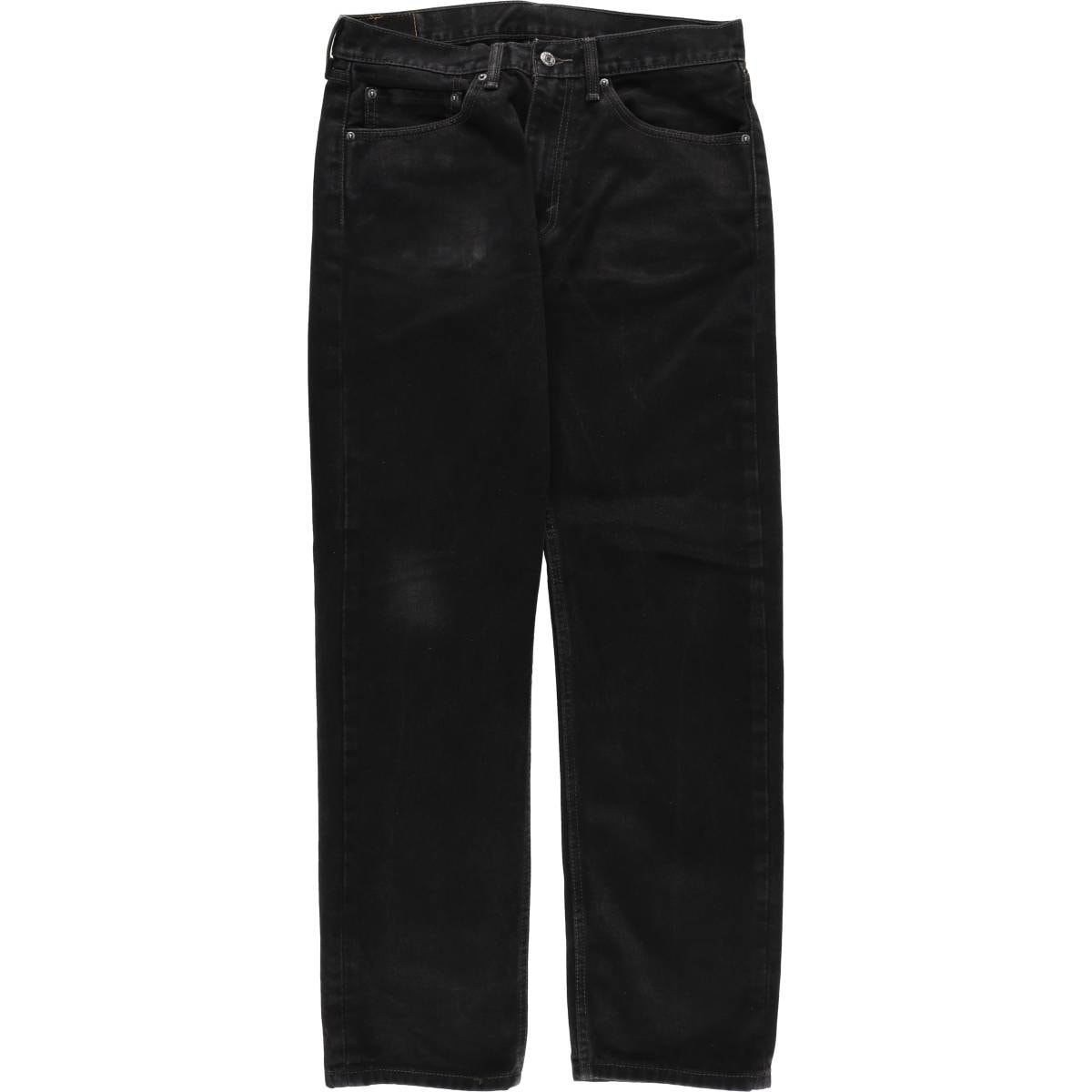 古着 リーバイス Levi's 505 ブラックデニム テーパードデニムパンツ メンズw34相当/eaa614690