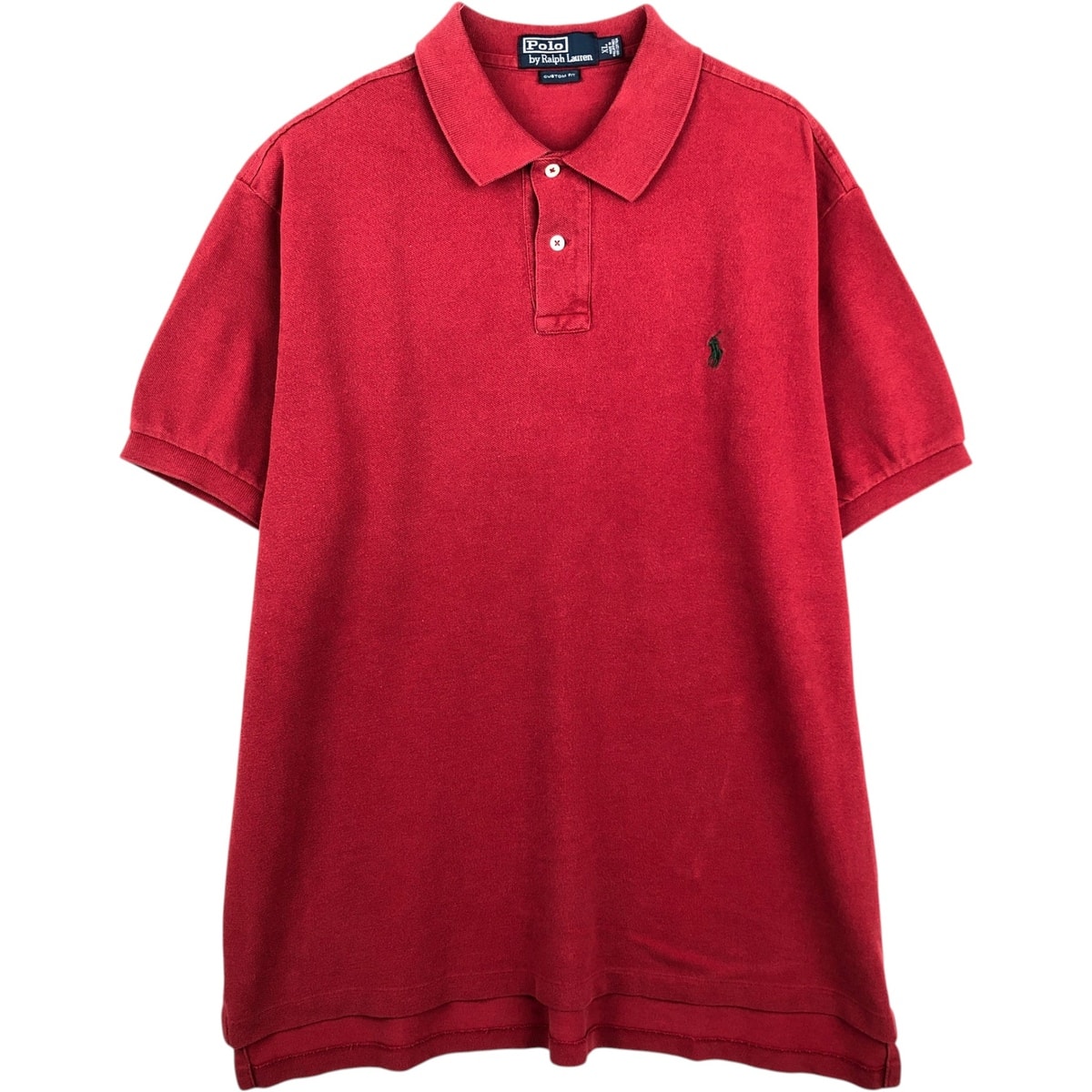 古着 ラルフローレン Ralph Lauren POLO by Ralph Lauren CUSTOM FIT 半袖 ポロシャツ メンズXL相当/eaa622959