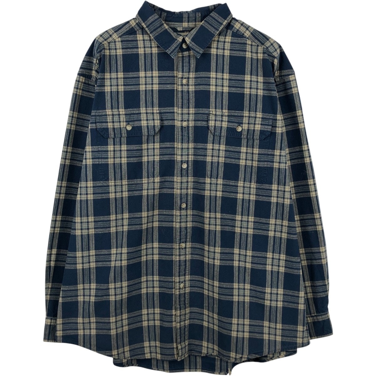 古着 90~00年代 エルエルビーン L.L.Bean TRADITIONAI FIT 長袖 コットンチェックシャツ メンズXL相当 ヴィンテージ/eaa665991