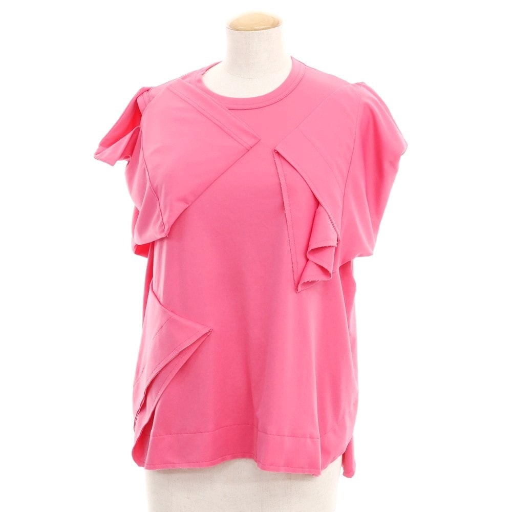 【中古】コムデギャルソン COMME des GARCONS 2023年秋冬 ポリエステル カットソー ピンク【サイズXS】【レディース】