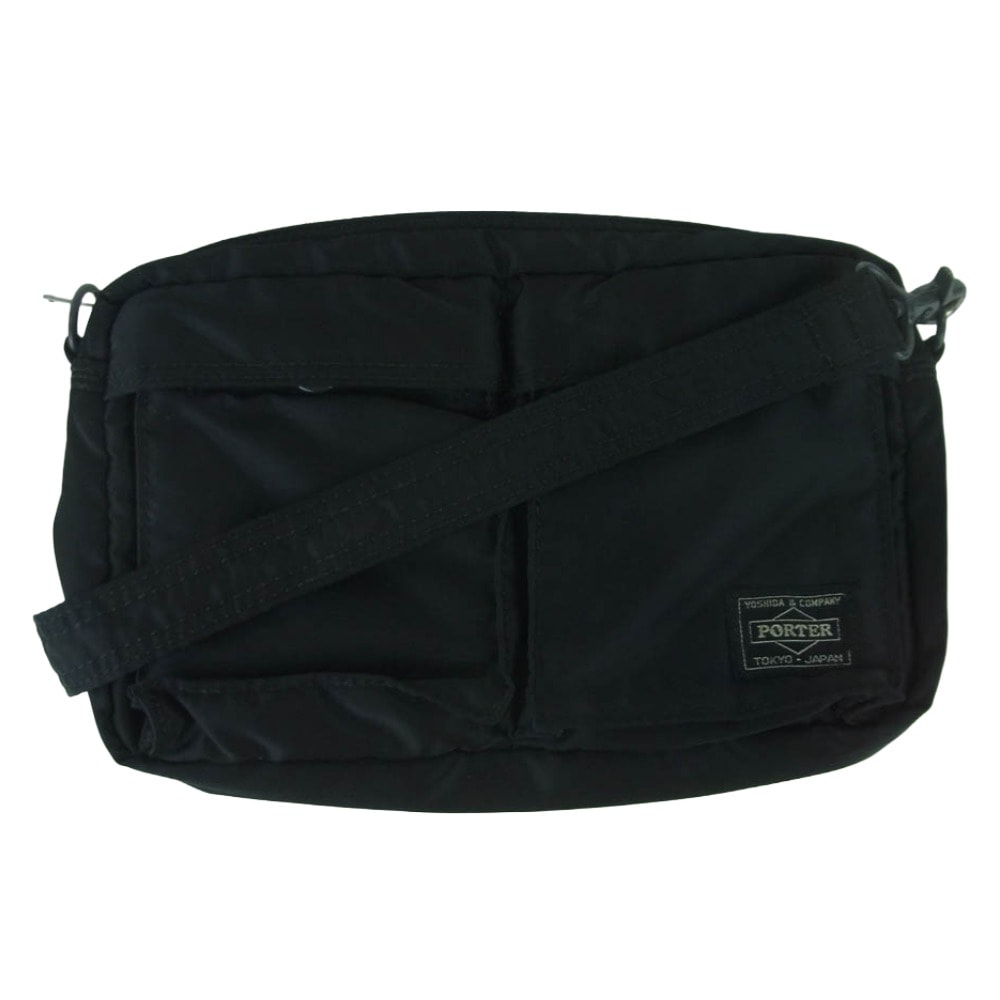 PORTER ポーター TANKER タンカー ショルダーバッグ ブラック系【中古】