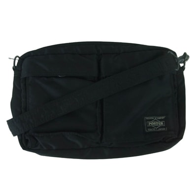 PORTER ポーター TANKER タンカー ショルダーバッグ ブラック系【中古】