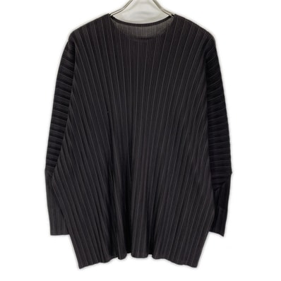 プリーツプリーズ 19SS PP91-FT344 ブラック 長袖カットソー 3