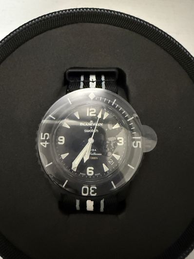 Blancpain x Swatch Bioceramic Scuba Fifty Fathoms Collection "Ocean of Storms"