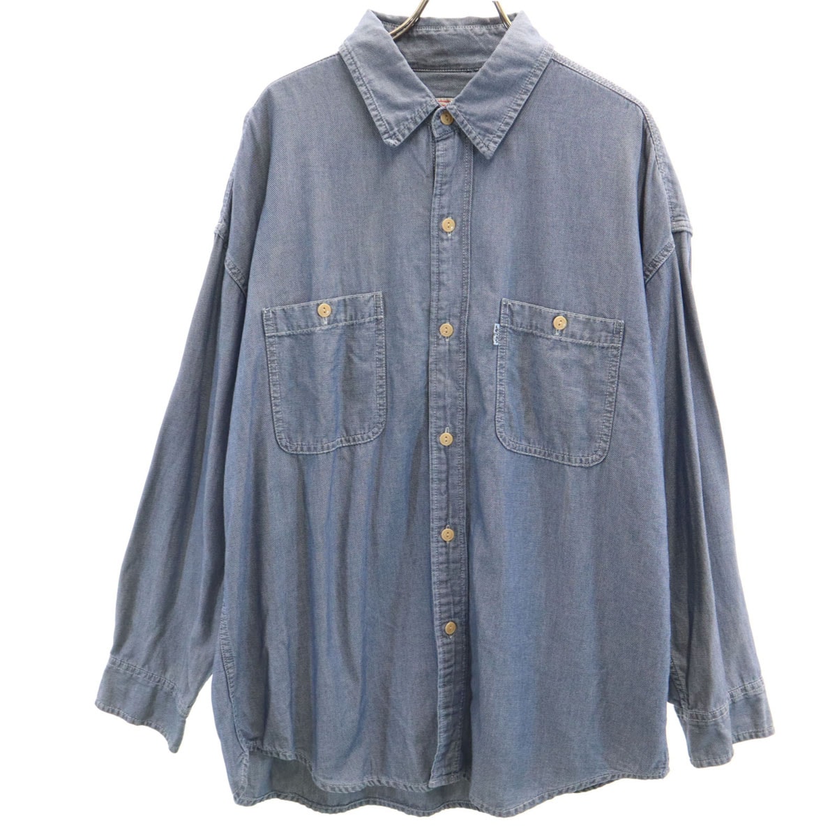 Levi's リーバイス 長袖 シャツ L ブルー