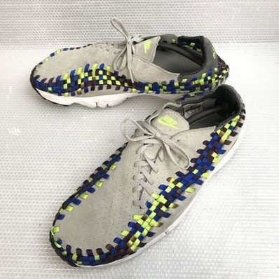 NIKE/ナイキ【32.0/US14/GRAY】FOOTSCAPE WOVEN MOTION/フットスケープ ウーブン/スニーカー/2013/sneakers/Shoes/trainers◆TC-069