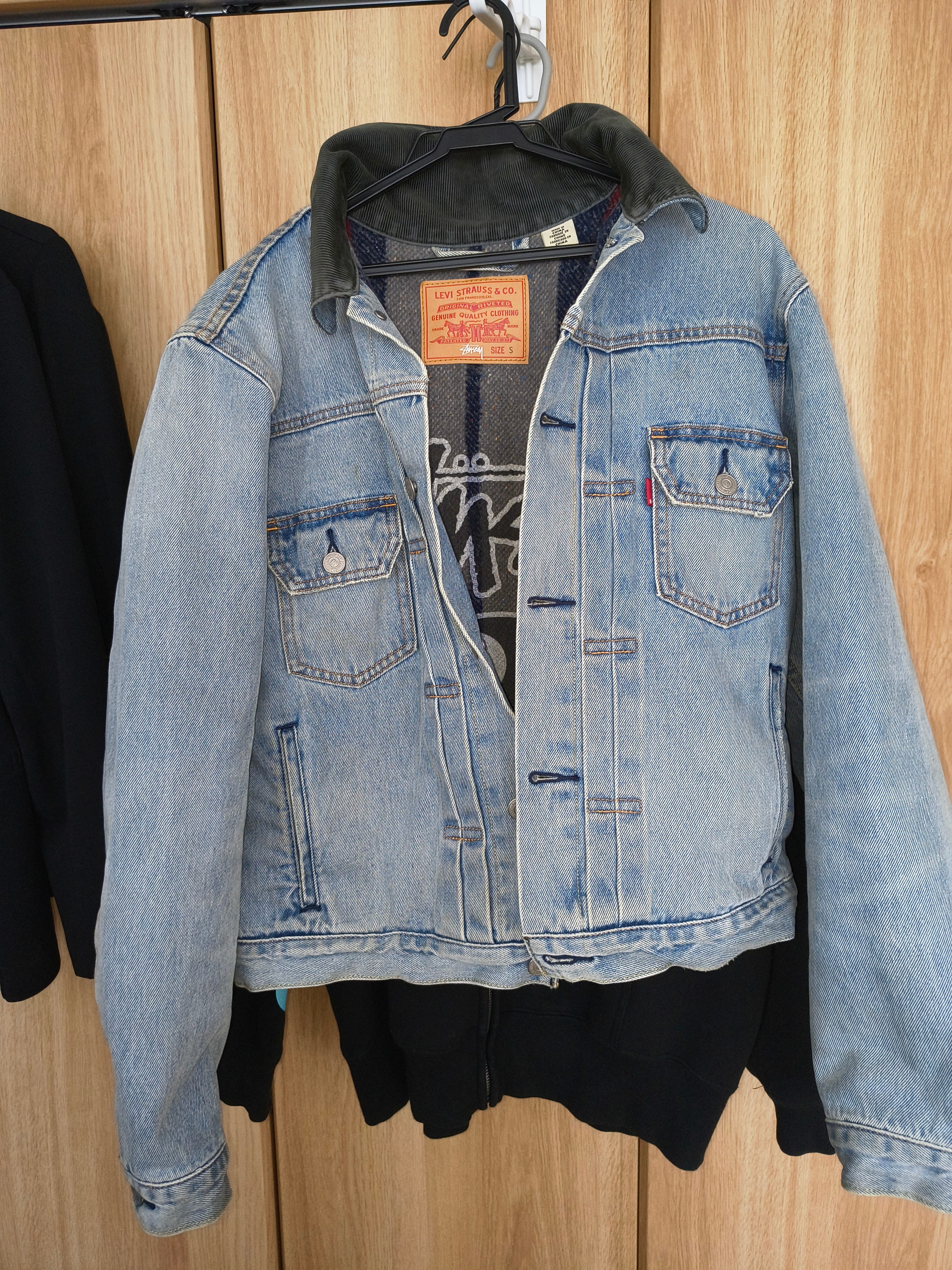 Stussy × LEVI'S Embossed Trucer "Denim" A5215-0000