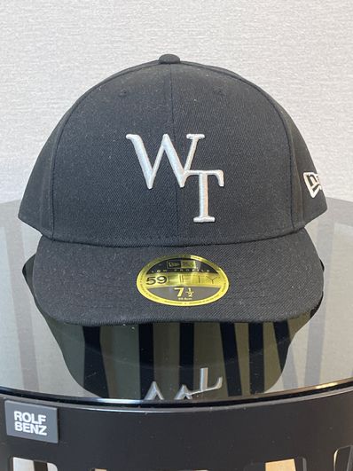 Wtaps x NEWERA 59FIFTY LOW PROFILE / CAP / POLY. TWILL. "Black" 221NENED-HT01