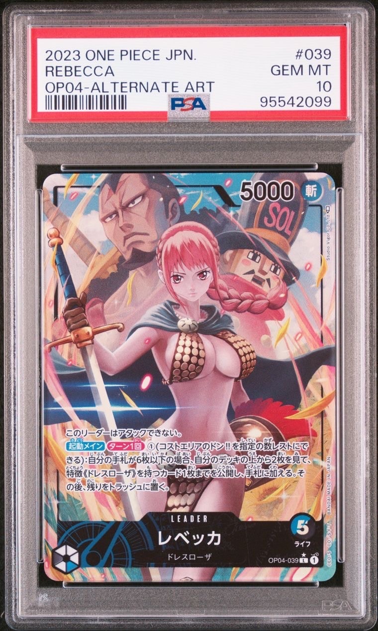 Rebecca L-P [OP04-039] (Booster Pack The Kingdom Of Conspiracy)