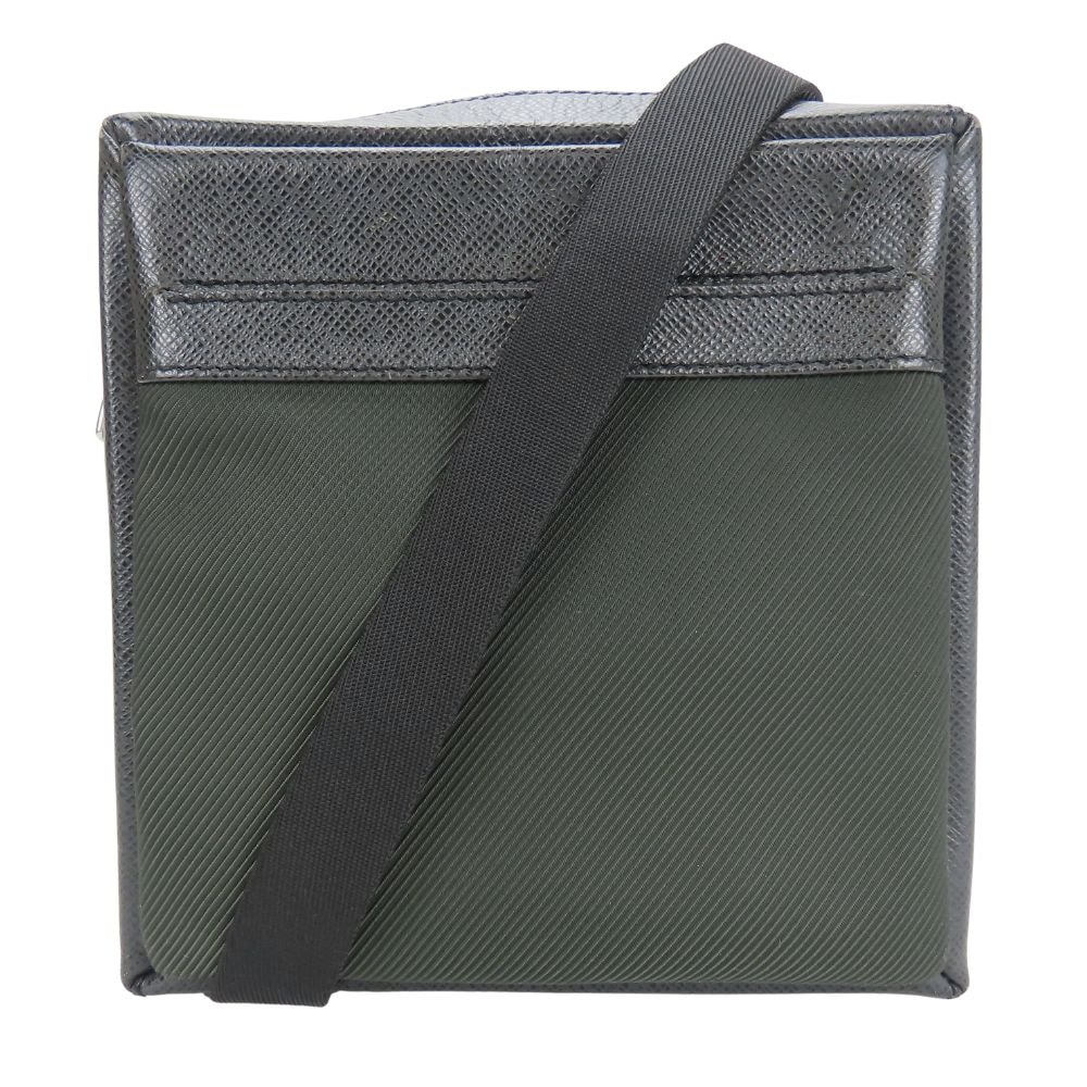 【中古】 ルイ・ヴィトン ショルダーバッグ サヤン M30902 タイガ アルドワーズ ダークモスグリーン 斜め掛け カジュアル 普段使い オシャレ メンズ 男性 LOUIS VUITTON