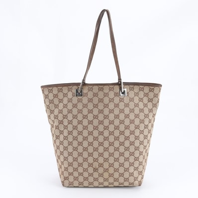 ■美品 グッチ GGキャンバス 31243 トート バッグ