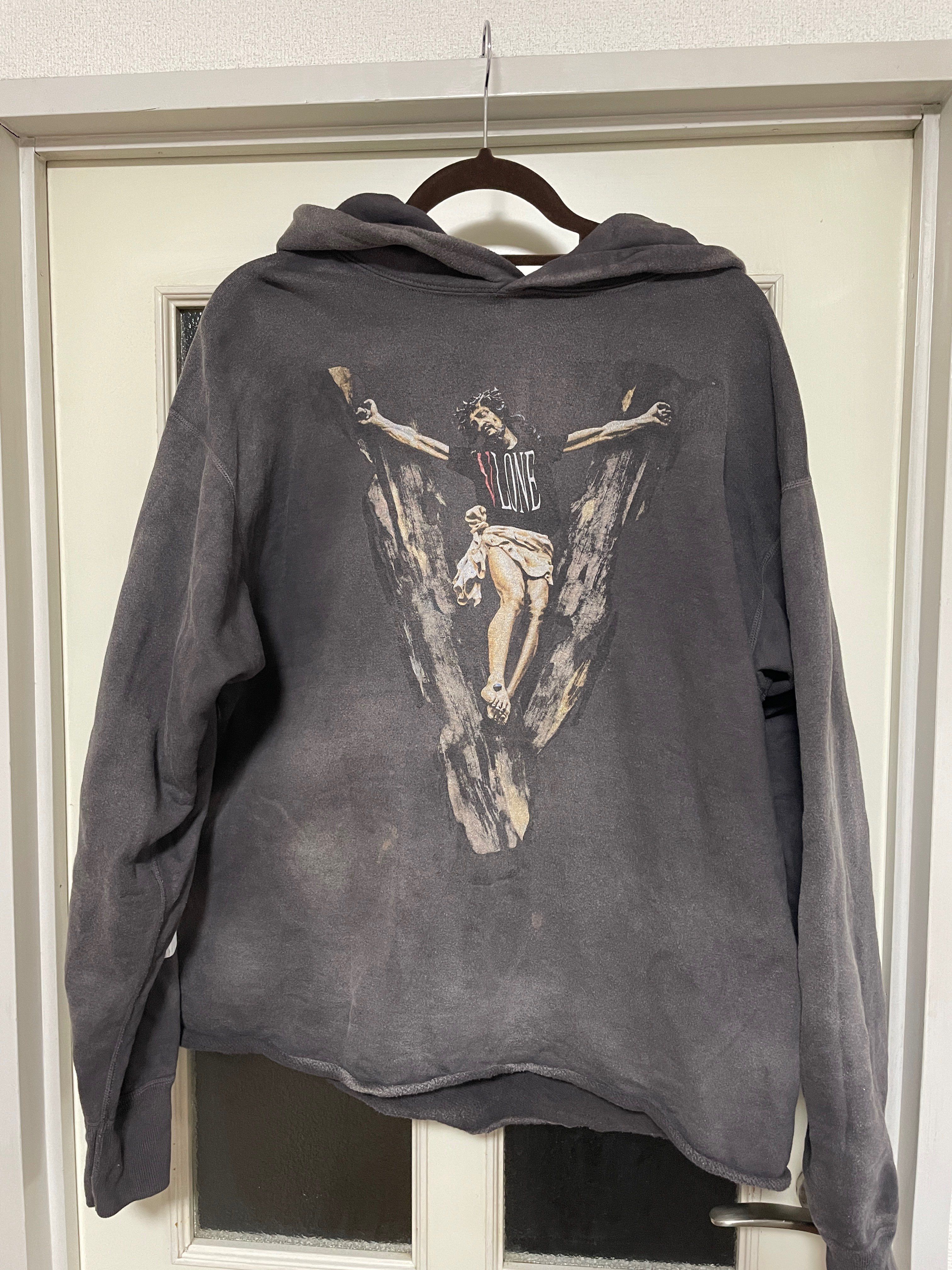 SAINT Mxxxxxx 22SS VLONE HOODIE "Black"