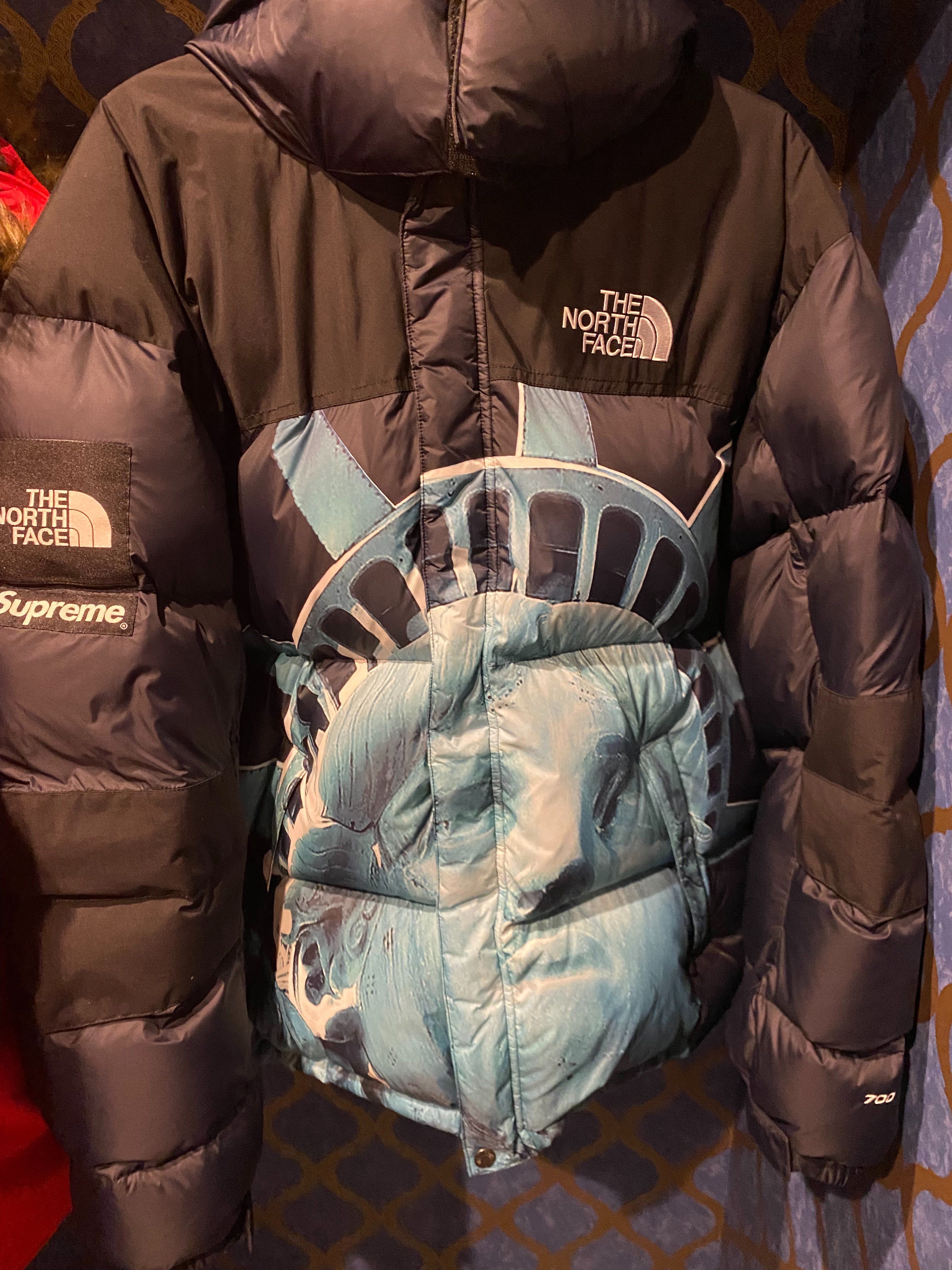 Supreme x The North Face Statue of Liberty Baltoro Jacket "Black"