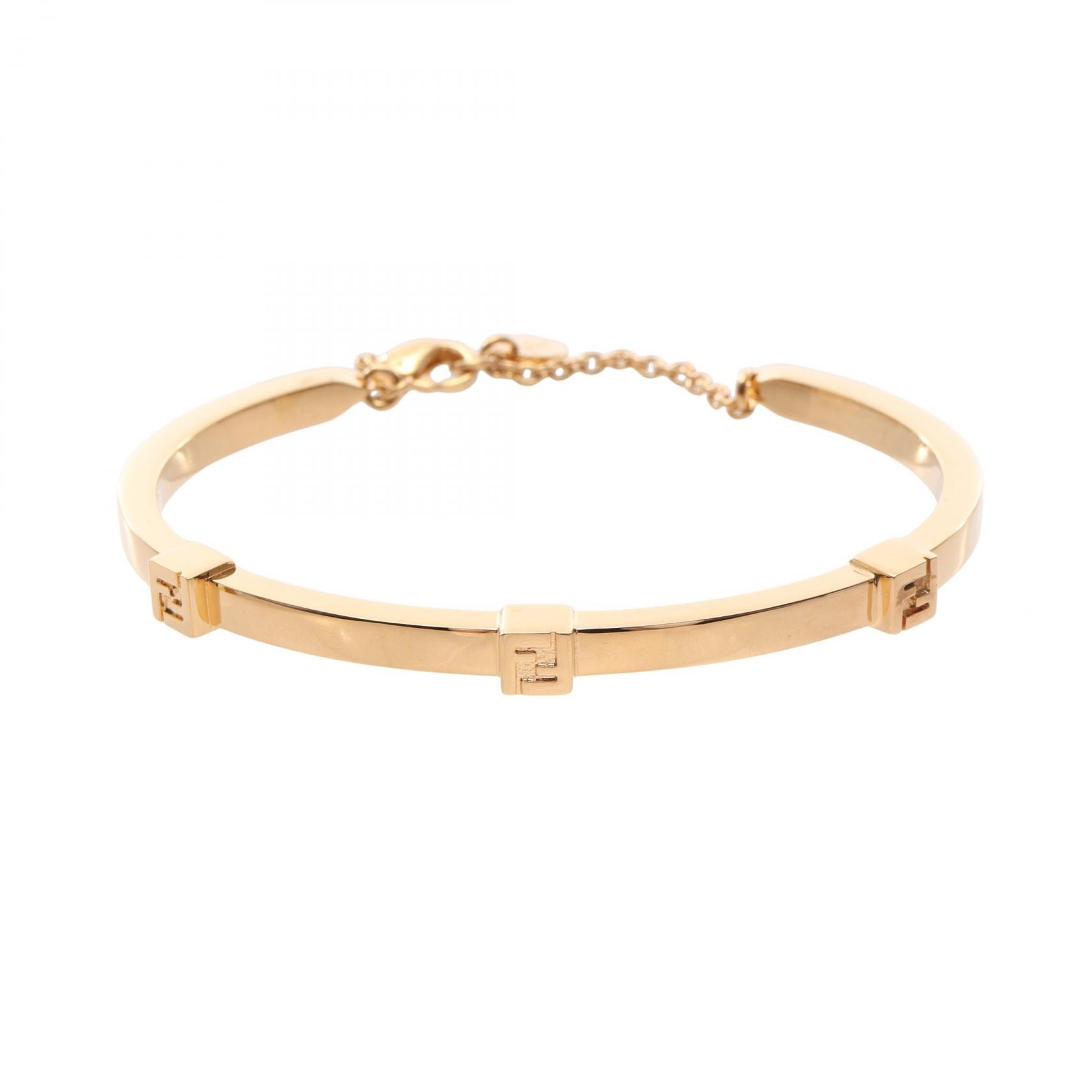 フェンディ FENDI FOREVER フォーエバー ブレスレット アクセサリー GP(ゴールドメッキ) レディース ゴールド系 8AL218B08F0CFKS 【新品】