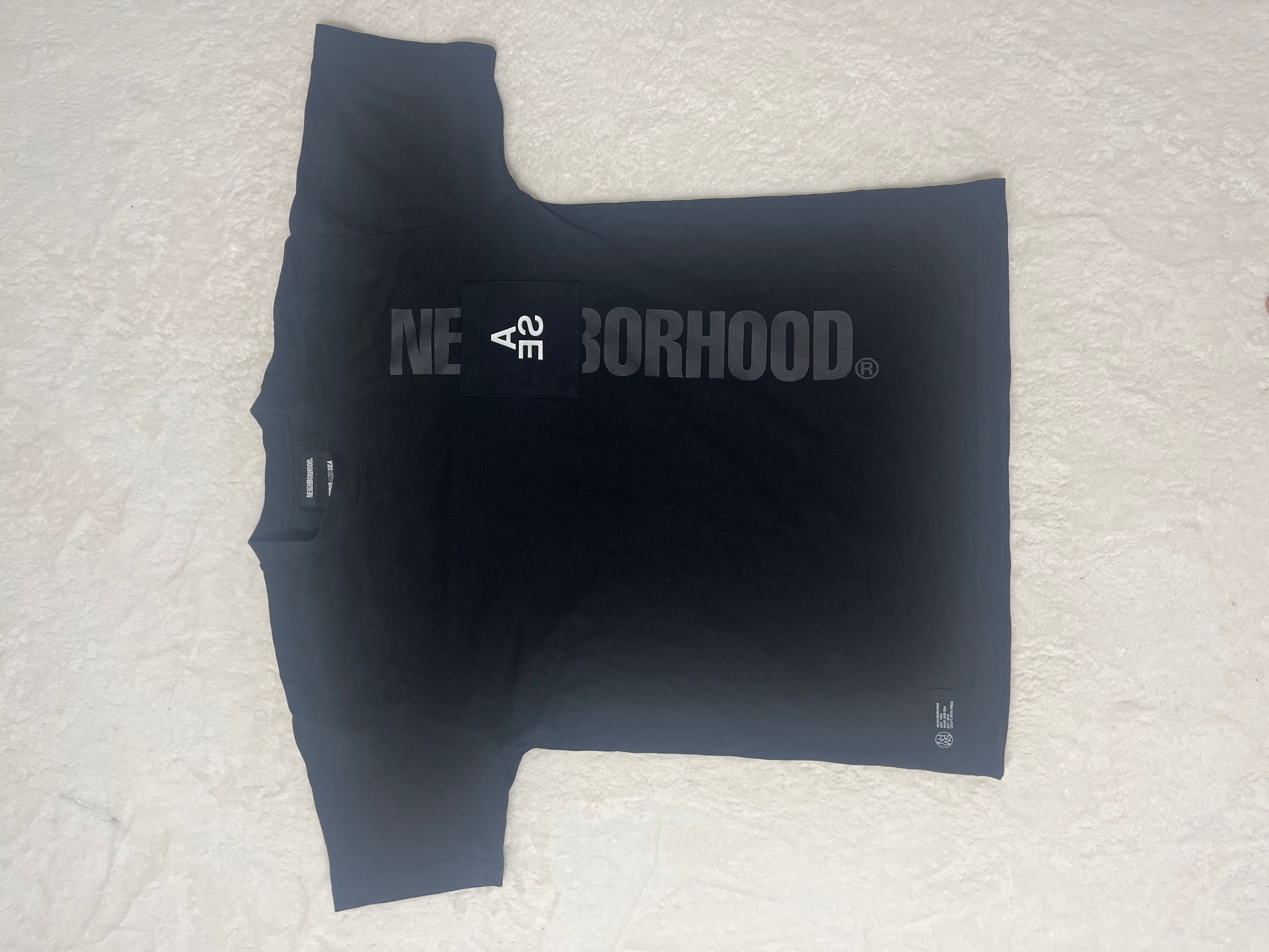 NEIGHBORHOOD NHWDS-4 / C-TEE . SS "Black"