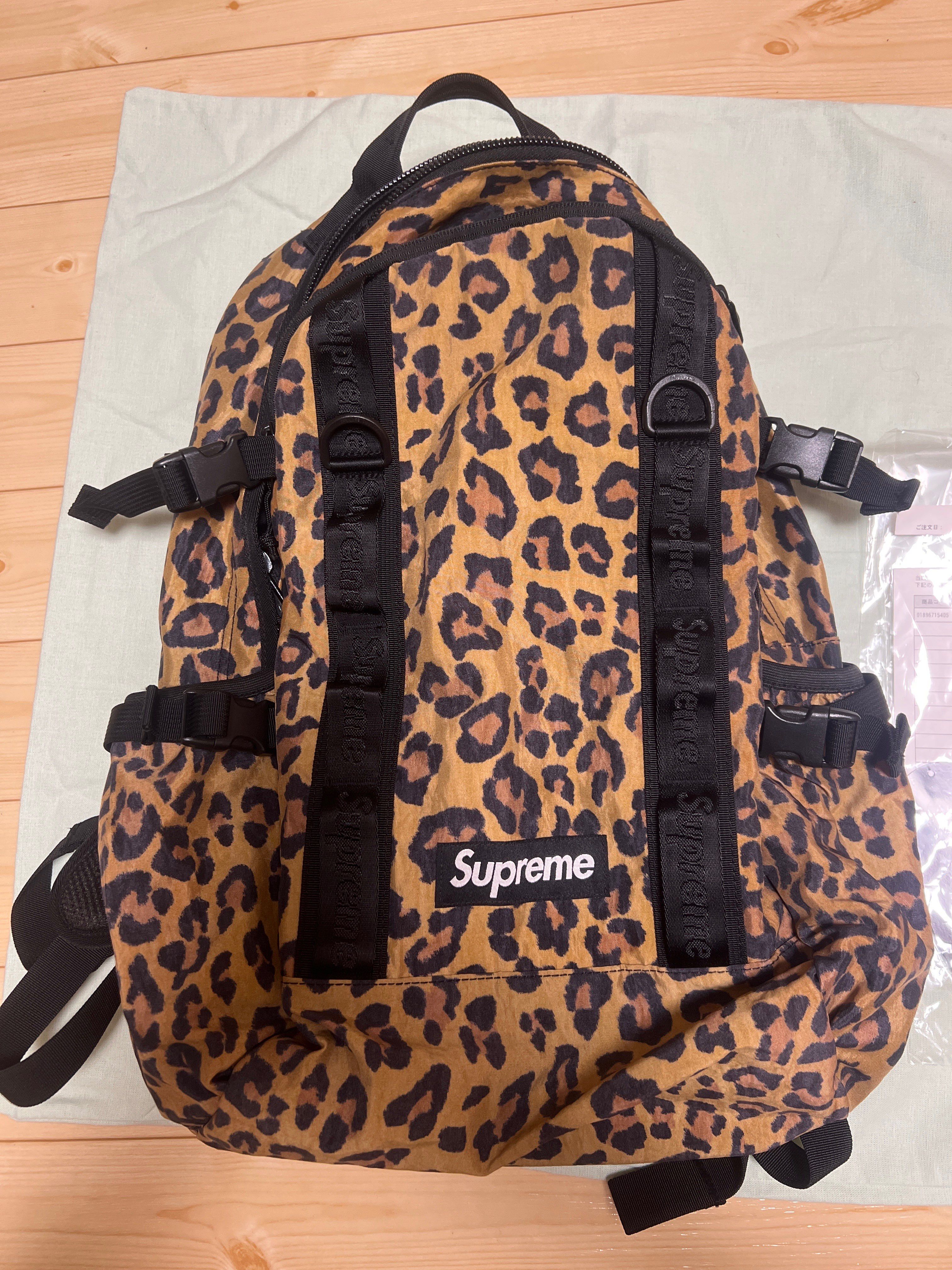 Supreme 20FW Backpack 21L "Leopard"