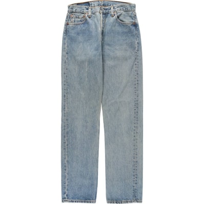 古着 00年代 リーバイス Levi's 6501-0193 ストレートデニムパンツ USA製 レディースL(w29)相当/eaa636082
