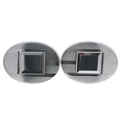 ティファニー オーバル メンズカフス