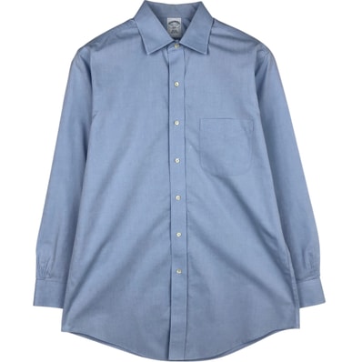 古着 ブルックスブラザーズ Brooks Brothers 346 長袖 コットンシャツ メンズM相当/eaa633565