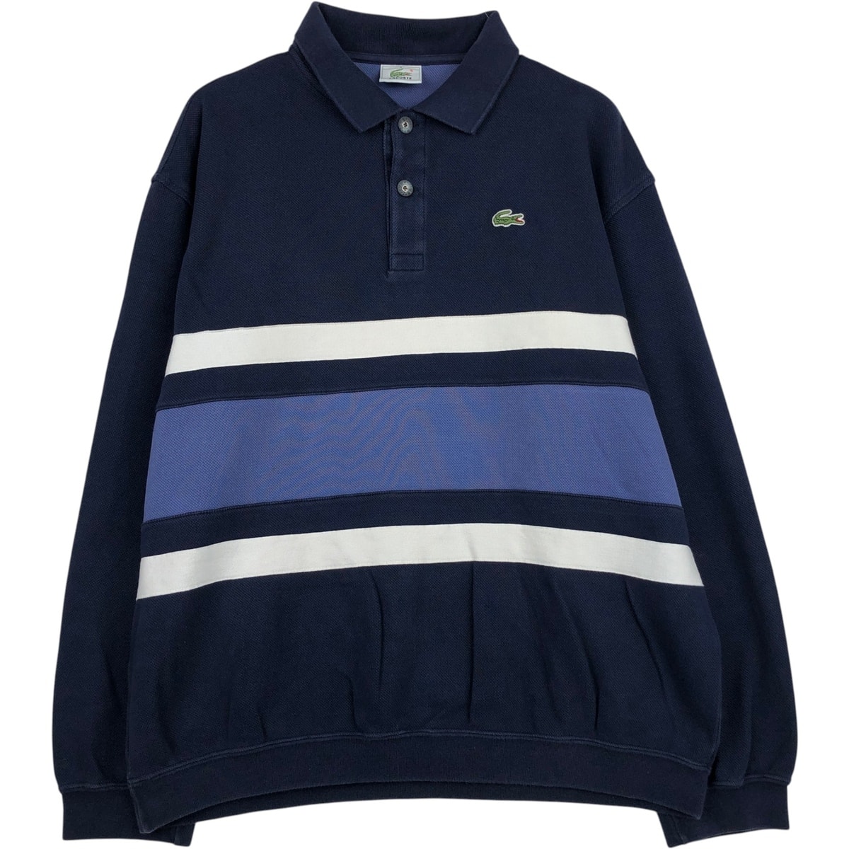古着 ラコステ LACOSTE 長袖 ポロシャツ 5 メンズL相当/eaa631881