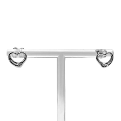TIFFANY&Co. ティファニー オープンハート ピアス
SV925 シルバー 新品仕上済 レディース
【中古】