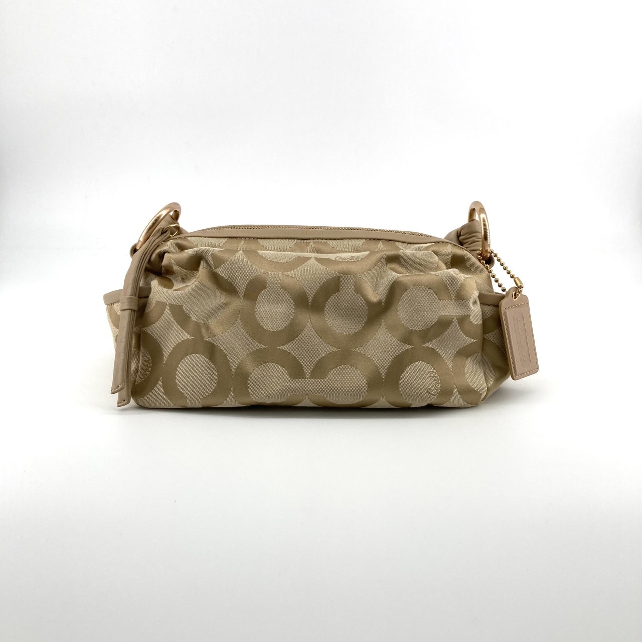 COACH(コーチ) パーカー オプアート 13439 ショルダーバッグ ベージュ