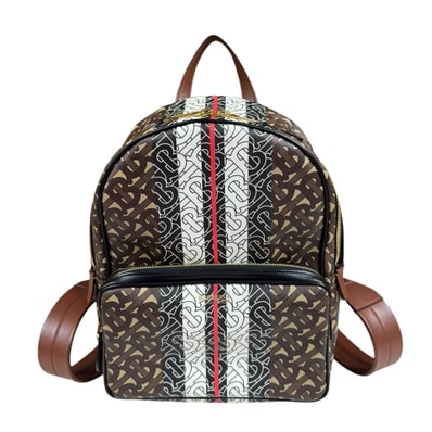 バーバリー TBモノグラム リュック・デイパック PVC 8019346 レディース BURBERRY 中古