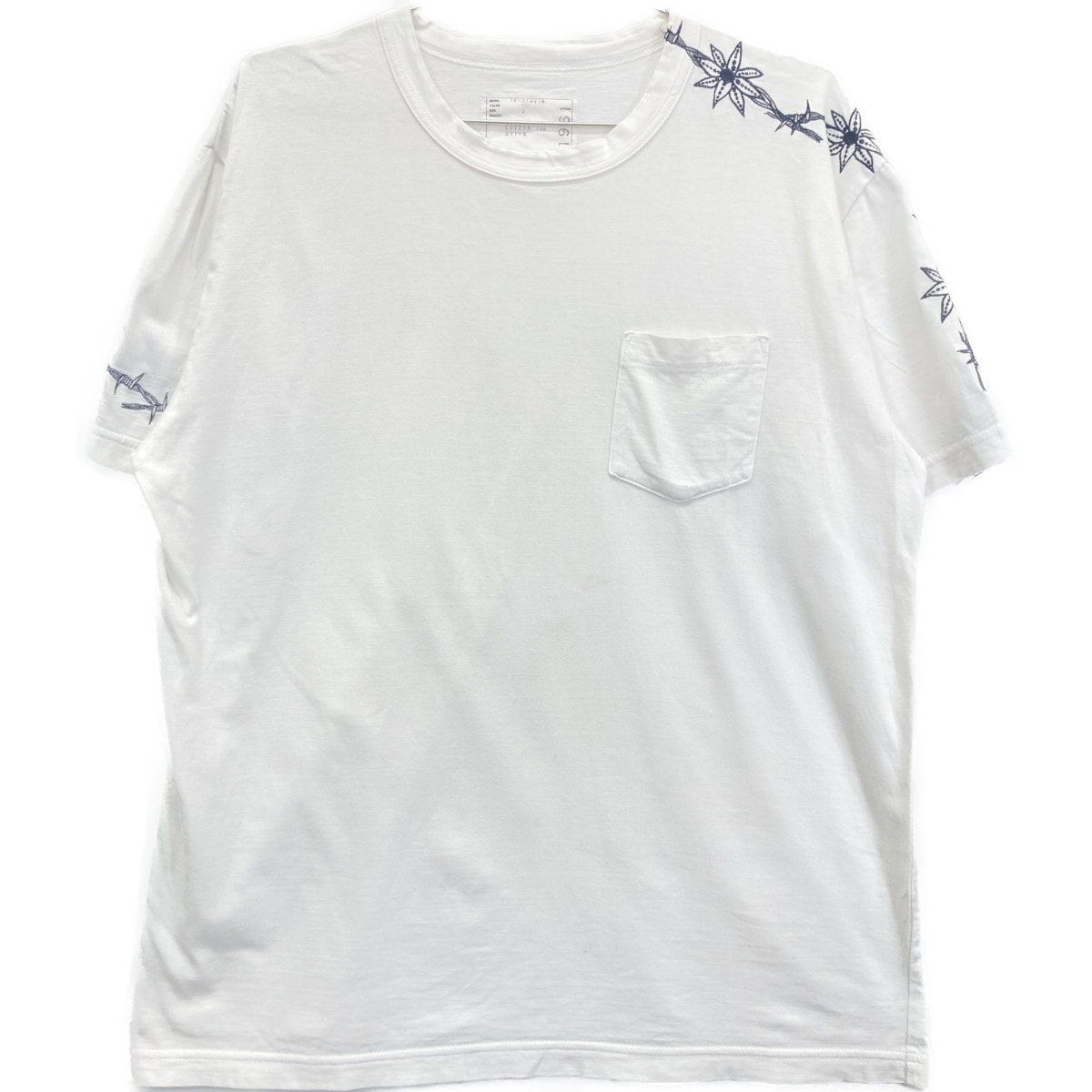 サカイ 19-01961M × Dr.Woo コットン タトゥー刺繍Tシャツ 2