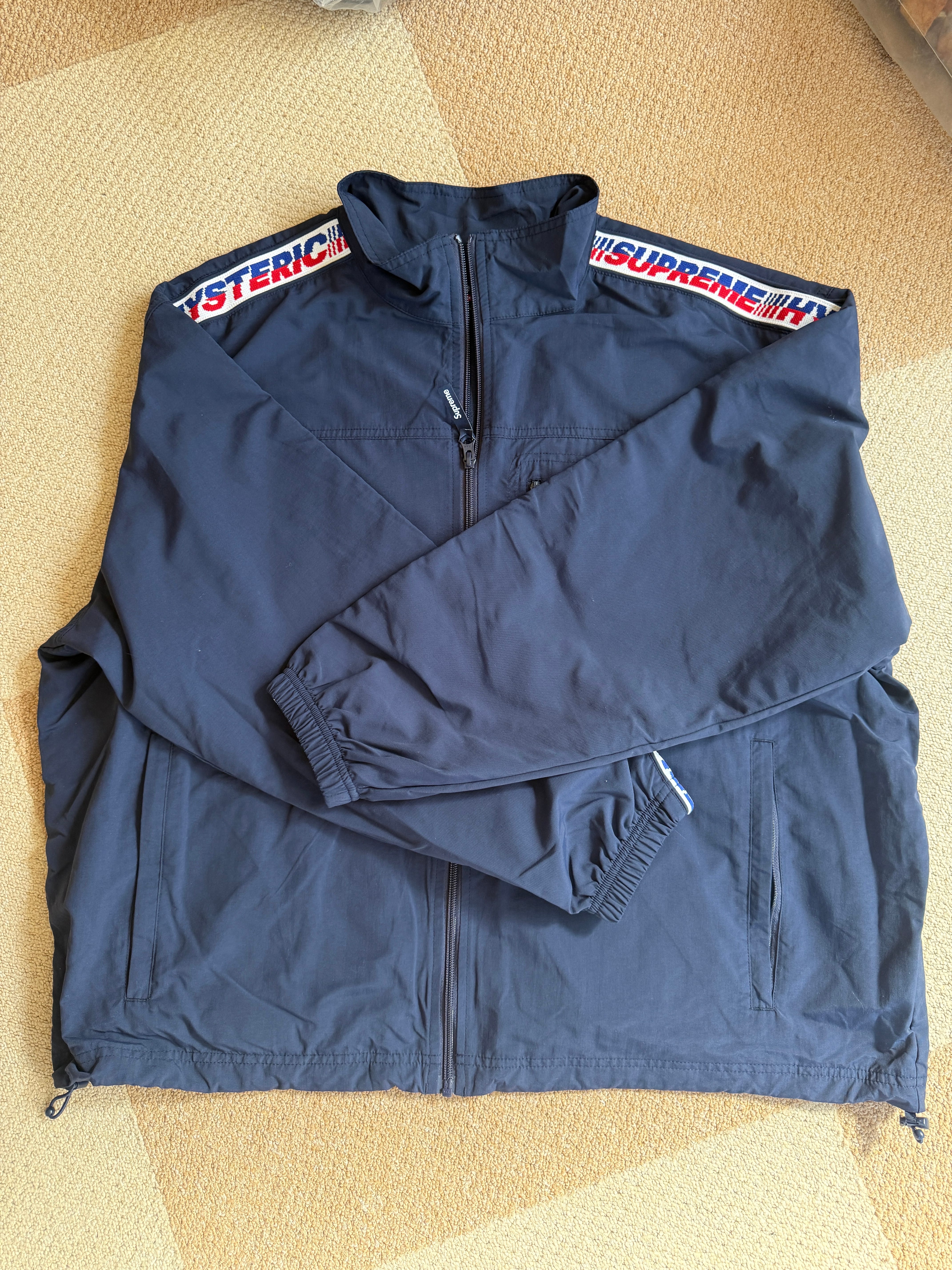 Supreme x HYSTERIC GLAMOUR Track Jacket "Navy"