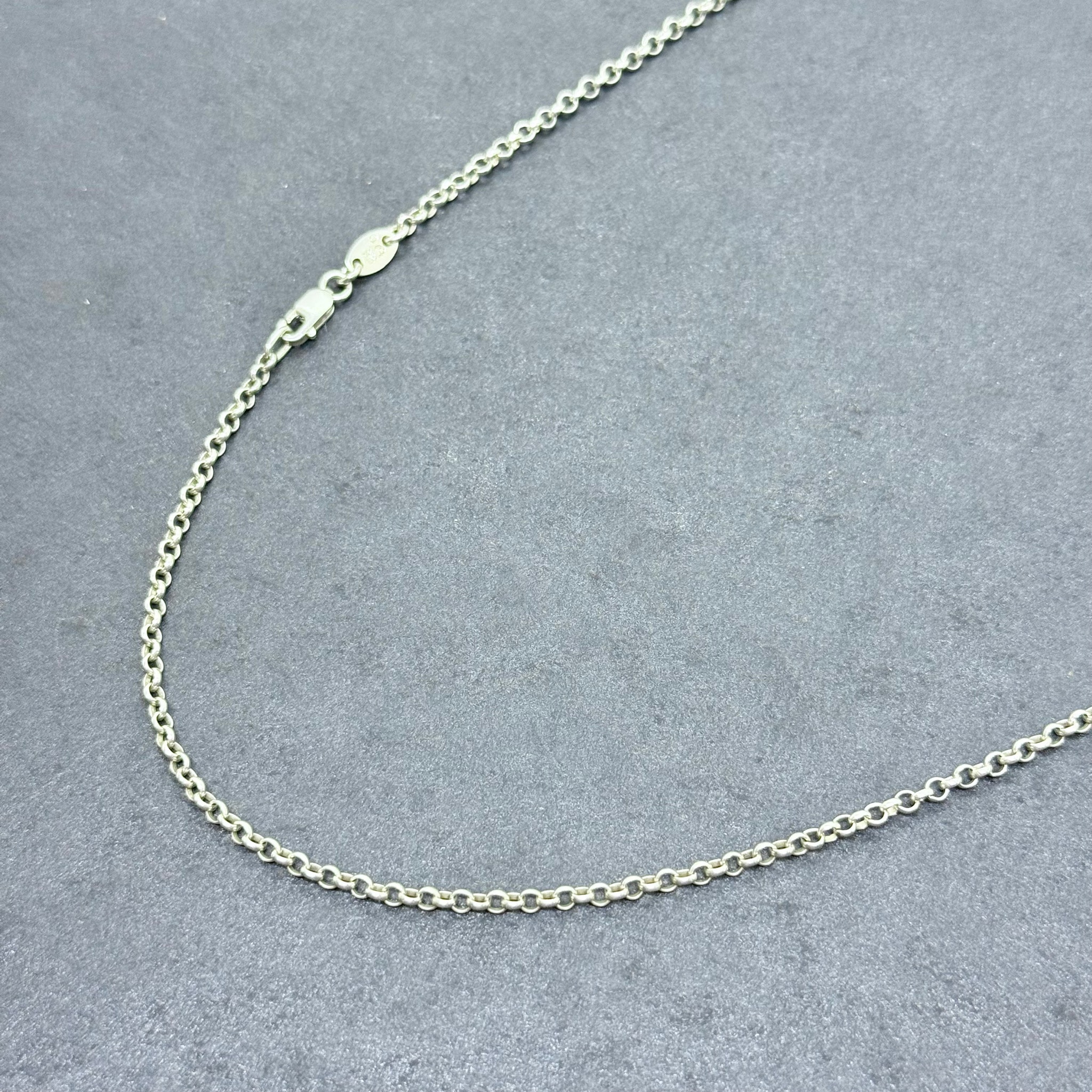 Chrome Hearts Roll Chain Necklace "Silver"