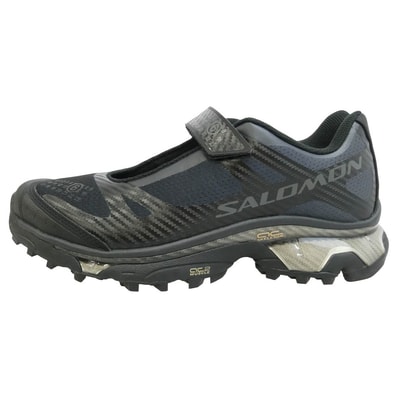 MAISON MARGIELA salomon 476824 MM6 × Salomon XT-Mary Jane Black Soft Clay エムエムシックス サロモン XT メリージェーン ローカット スニーカー 27.5cm【極上美品】【中古】