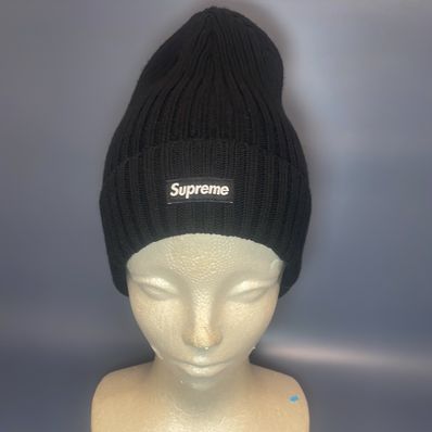 Supreme Overdyed Beanie "Black"(19SS)